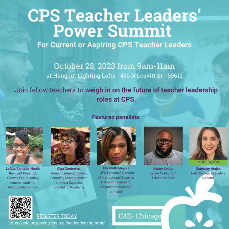 Educators for Excellence CPS Teacher Leaders’ Summit